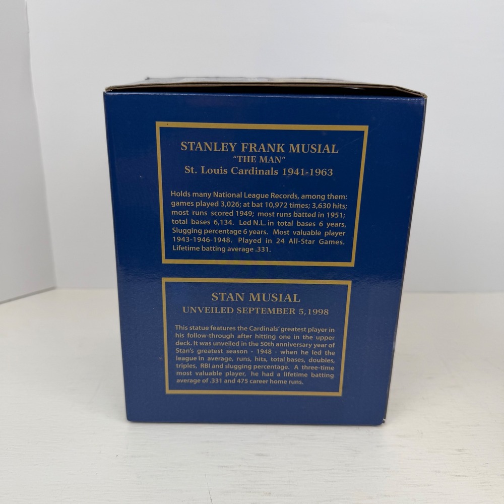 St Louis Cardinals Stan Musial The Man Replica Statue Edward Jones SGA Figurine - Picture 6 of 12